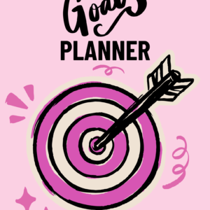 Goals Planner digital PDF for goal setting and productivity tracking.