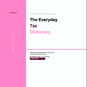 The Everyday Tax Dictionary