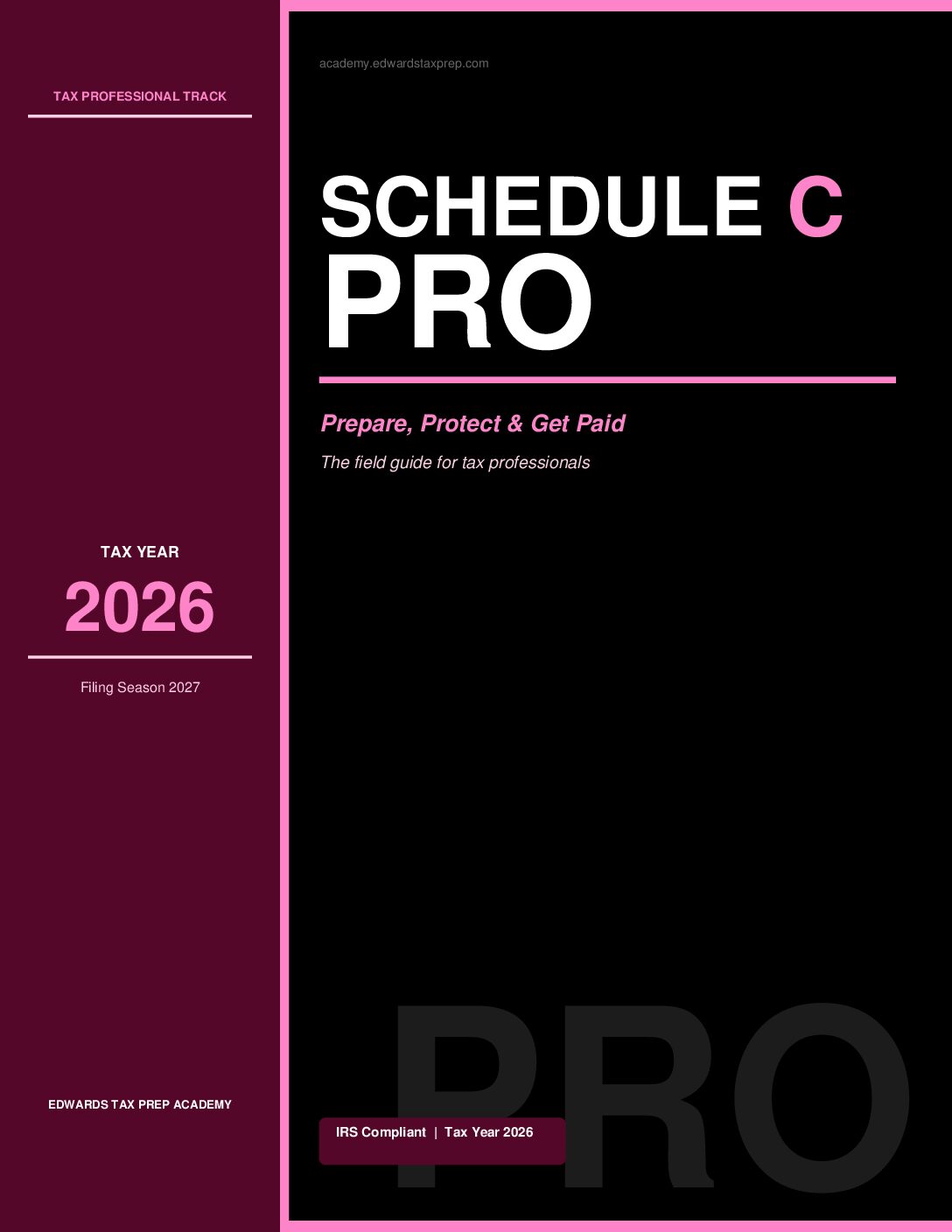 Schedule C Pro Ebook