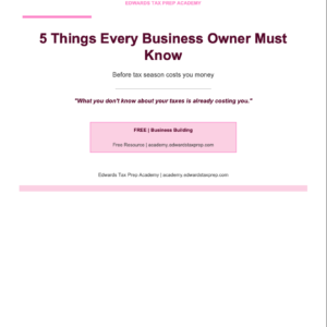 5 Things Every Business Owner Must Know