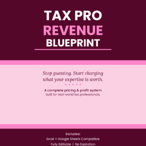 Tax Pro Revenue Blueprint